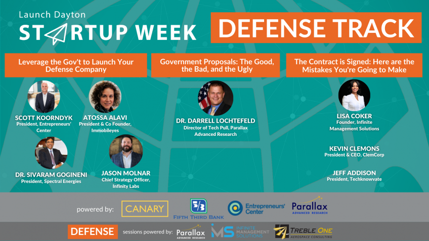 Launch Dayton’s Startup Week 2021 Defense Track Recap