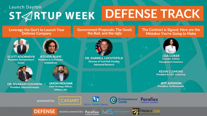 Launch Dayton’s Startup Week 2021 Defense Track Recap 